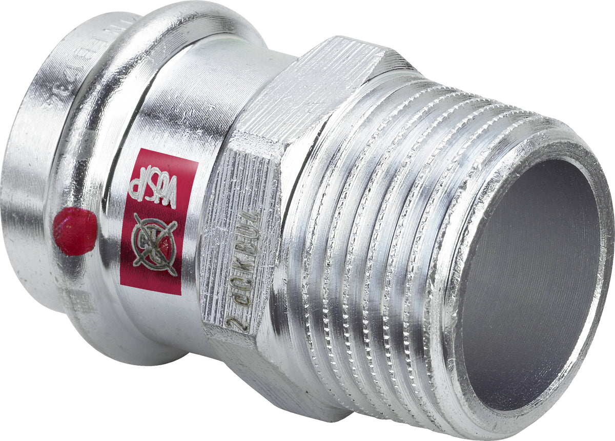VIEGA Viega Übergangsstück mit SC Prestabo 1111 in 42mm x R1 1/4 Stahl verzinkt – 704 810