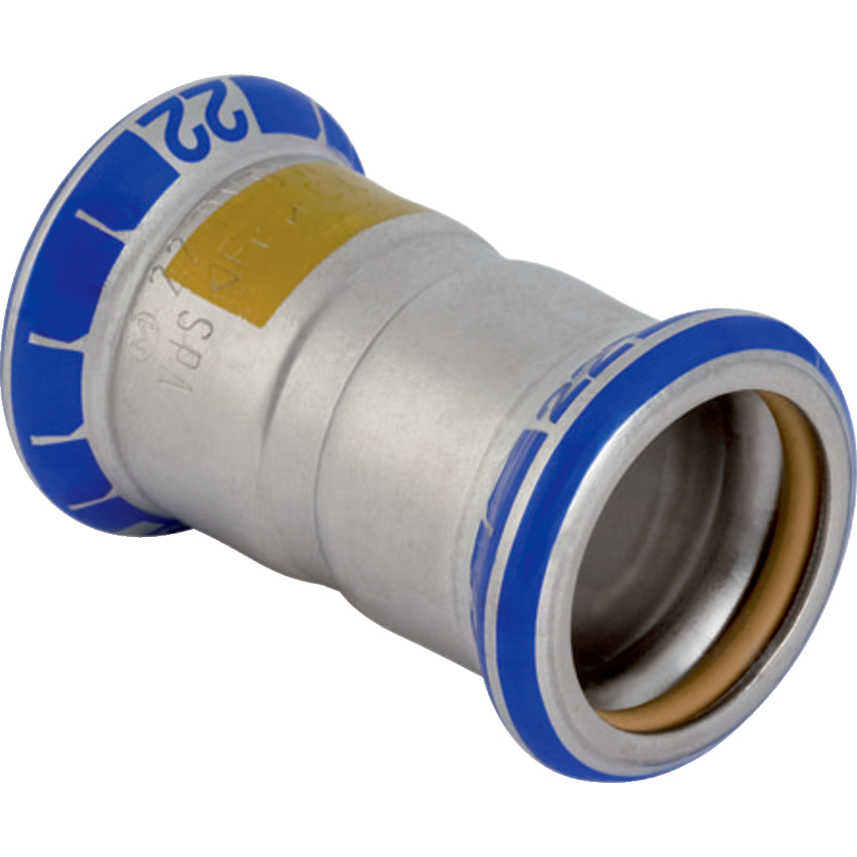 GEBERIT GE Mapress Edelstahl Gas Muffe d54mm – 34107
