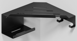 ALVA Viva Eckboard Schwarz Matt