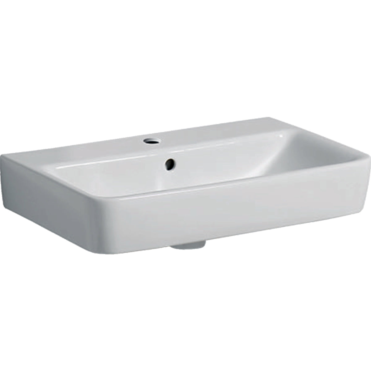 GEBERIT SANITAER Geberit Renova Compact Waschtisch 60x37cm, weiß – 226160000