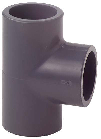 FISCHER GEORG GF T-Stück 90° egal PVC-U d 75 – 721200112
