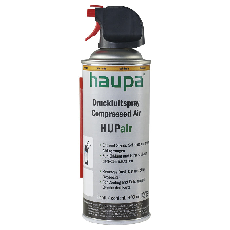 HAUPA Druckluft-Spray "HUPair" Aerosol 400 ml – 170106