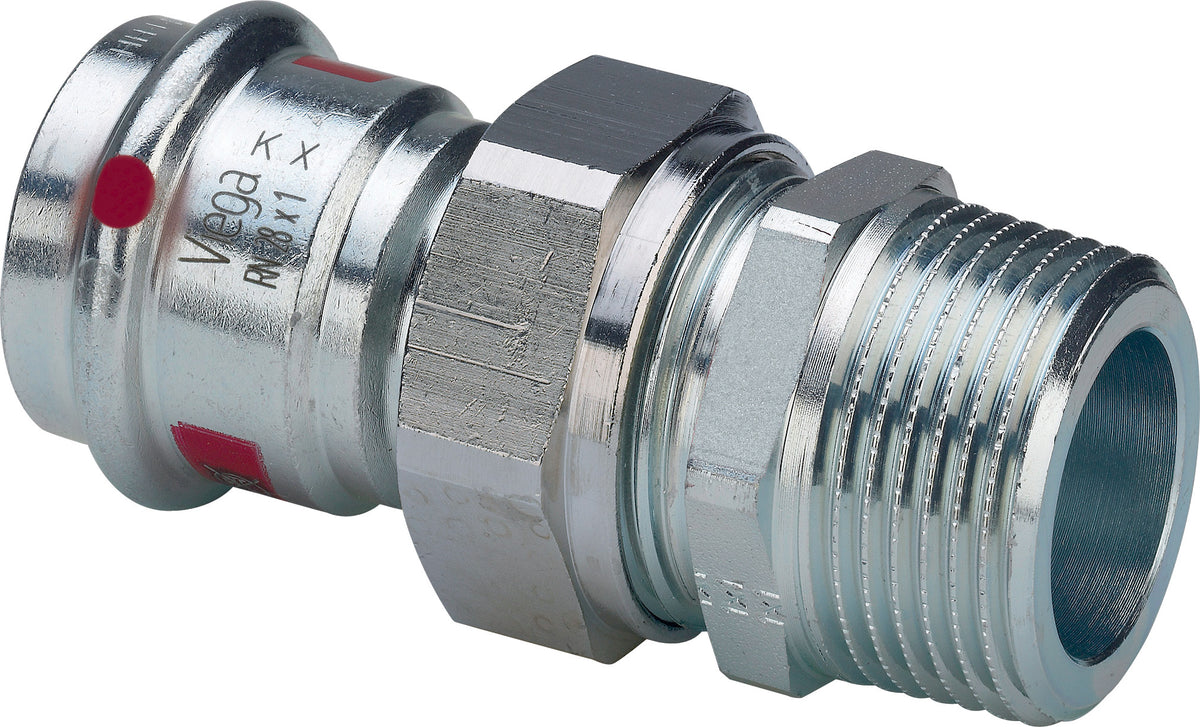 VIEGA Viega Verschraubung mit SC Prestabo 1165 in 15mm x R1/2 Stahl verzinkt – 559 243