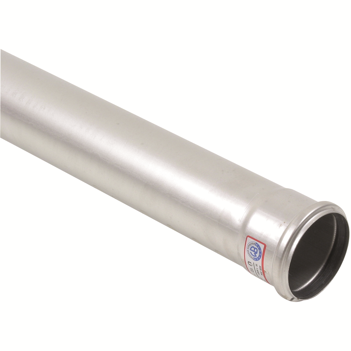 BLUECHER Rohr Wkst.1.4301 75x250mm (0,4 KG) – 811.025.075