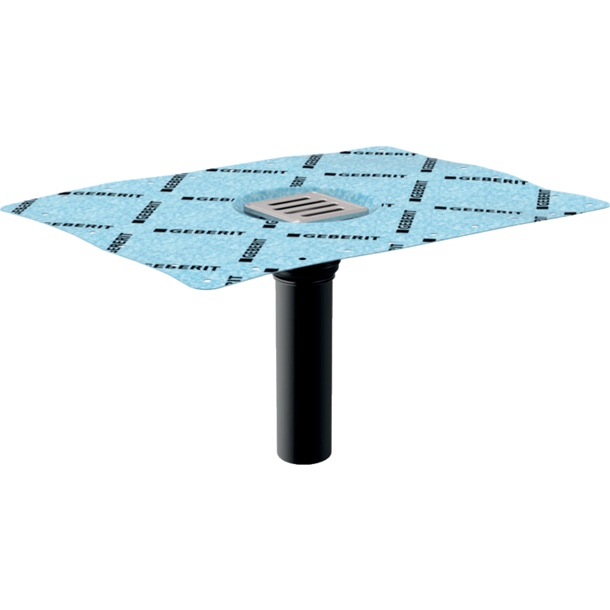 GEBERIT GE Bodenablauf Crossfloor d50 ohne Siphon – 154.053.00.1