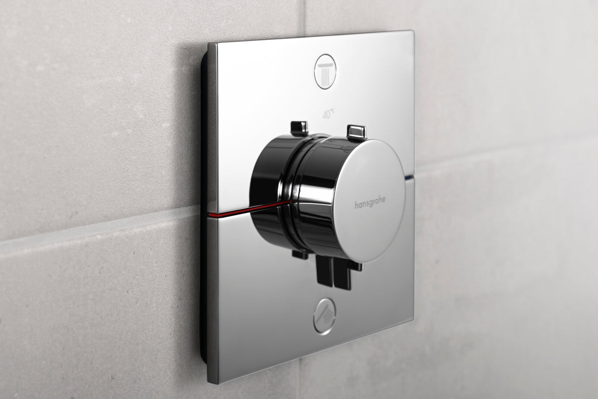 HANSGROHE HG Thermostat UP ShowerSelect Comfort E Fertigset 2 Verbraucher chrom – 15572000