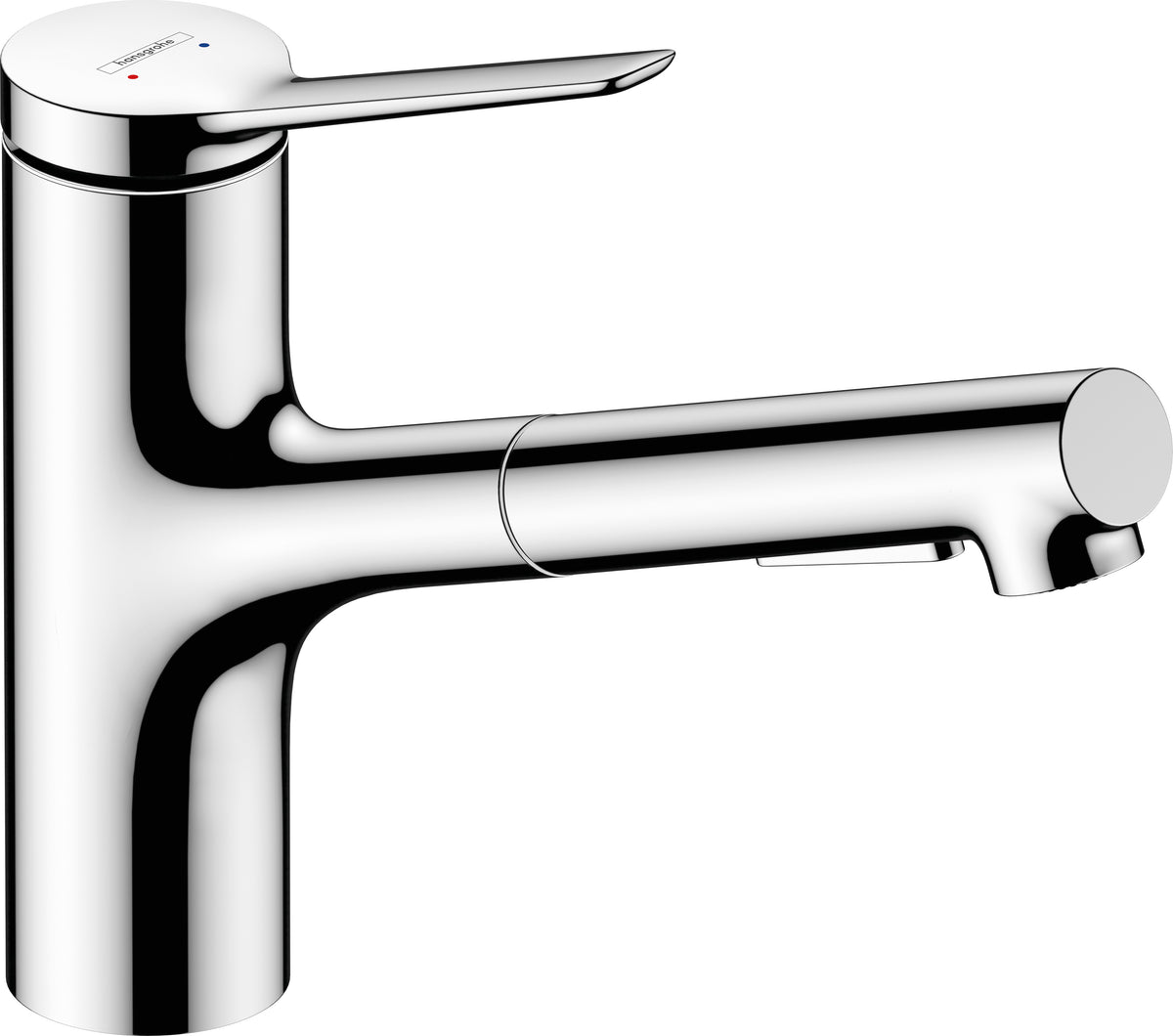 HANSGROHE HG Spültischmischer 150 Zesis M33 Ausziehbrause 2jet sBox lite chrom – 74803000