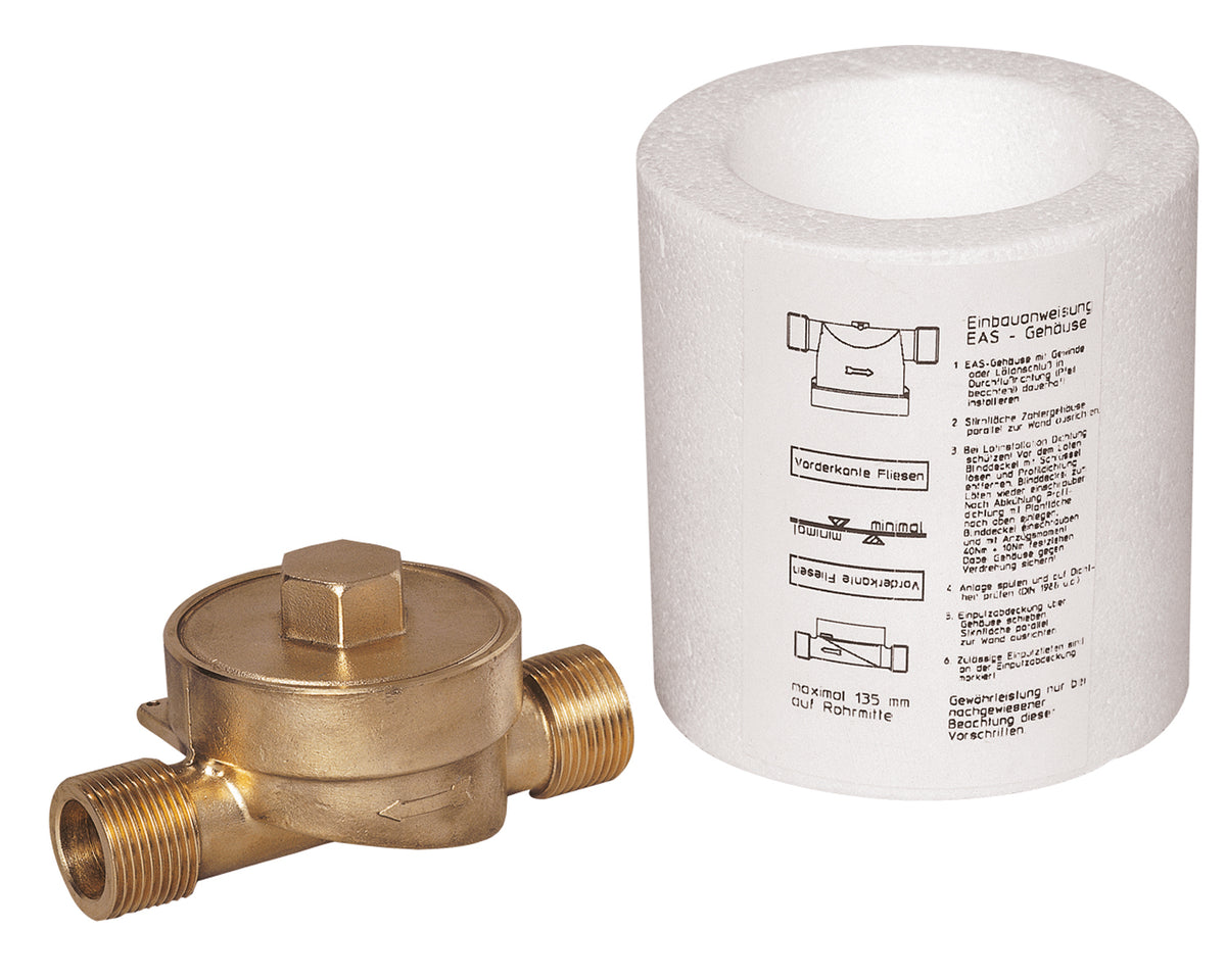 Alva Wasserzähler Unterputz Gebäudebausatz, 3/4" IG - ACWZUPG3/4