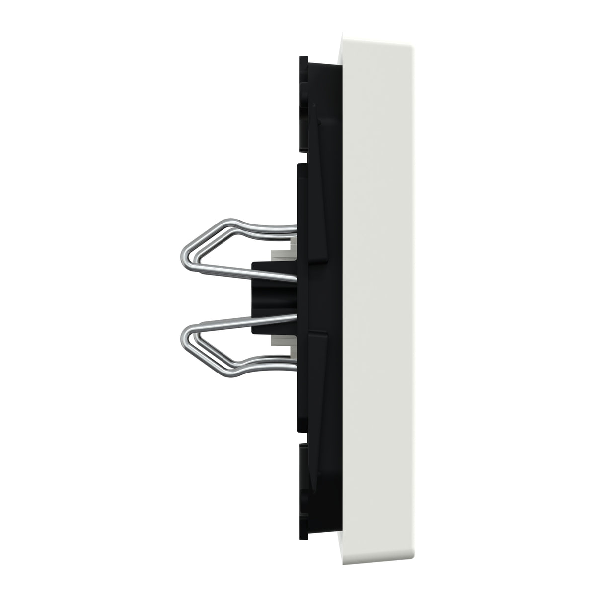 MERTEN Wippe mit rechteckigem Symbolfenster, po larweiß glänzend, System M – 432819