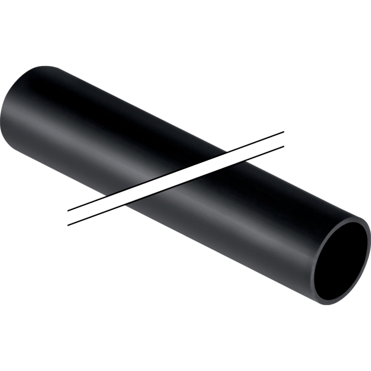 GEBERIT GE Spuelbogenverlaengerung f. Wand-WC d45mm, L1m – 152.170.16.1