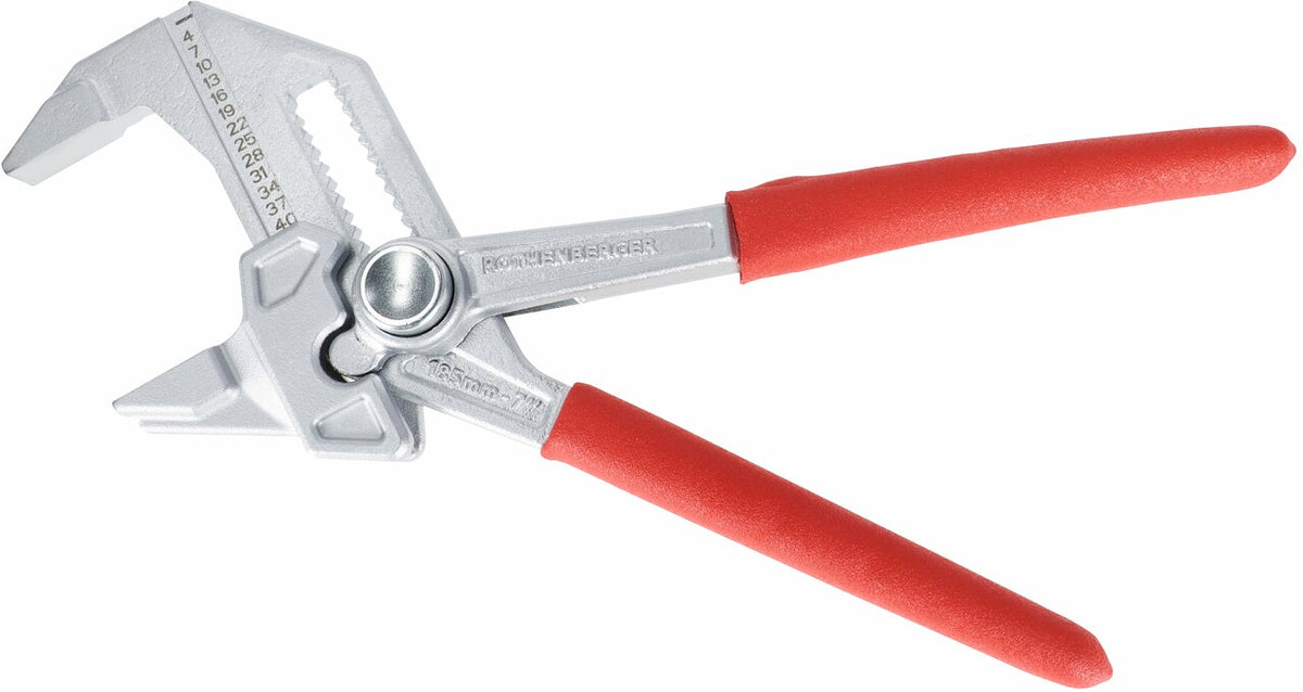 ROTHENBERGER ROFAST Zangenschlüssel, 7" 1K mit Schonbacken, 3 Paar – 1000004325