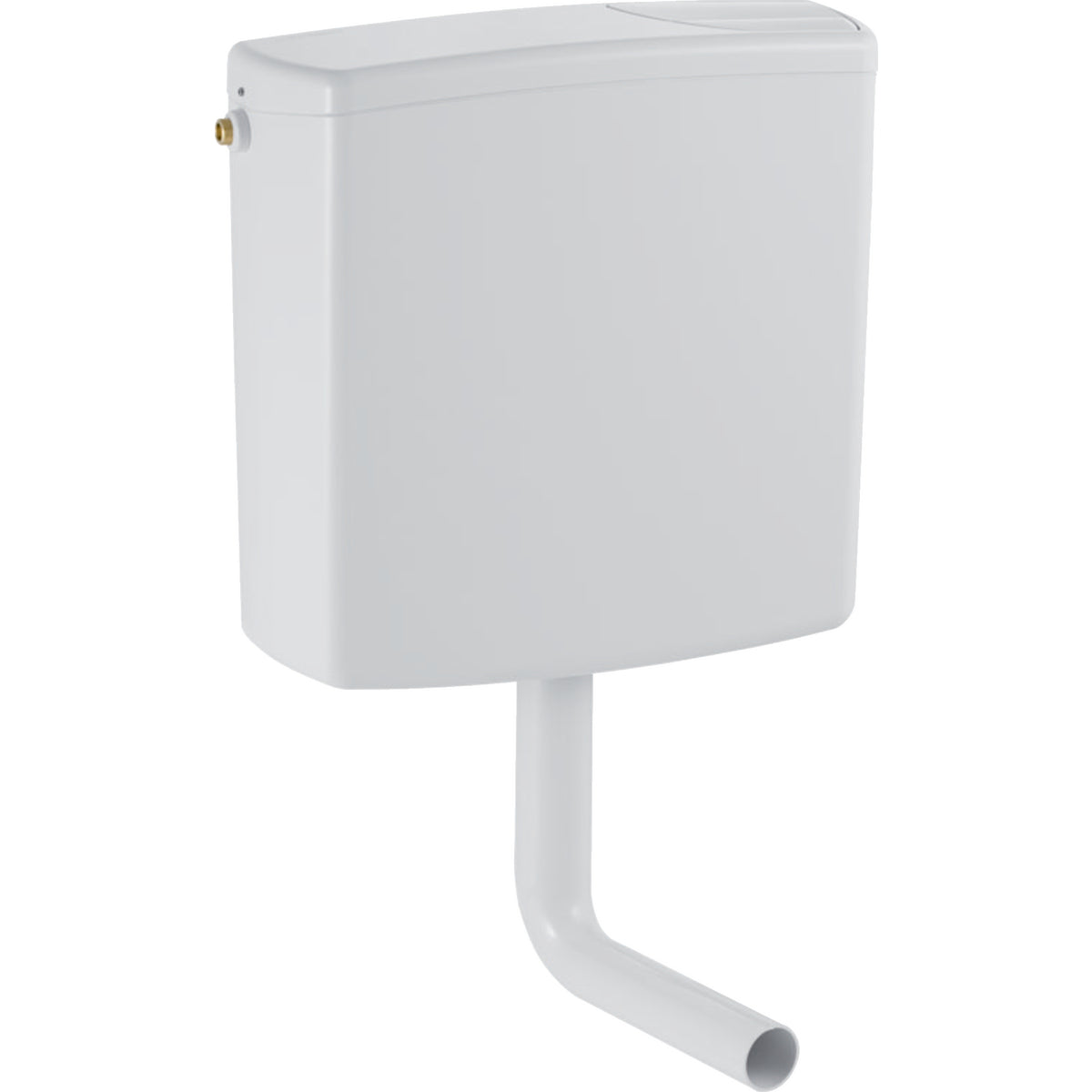 GEBERIT GE Spuelkasten AP140, 2-Mengen weiss, verschraubt – 140.314.11.1