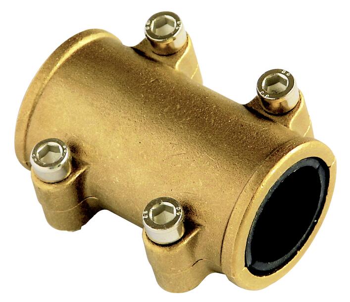 FISCHER GEORG FITTINGS Primofit Dichtschelle kurz Messing 22mm – 775723054