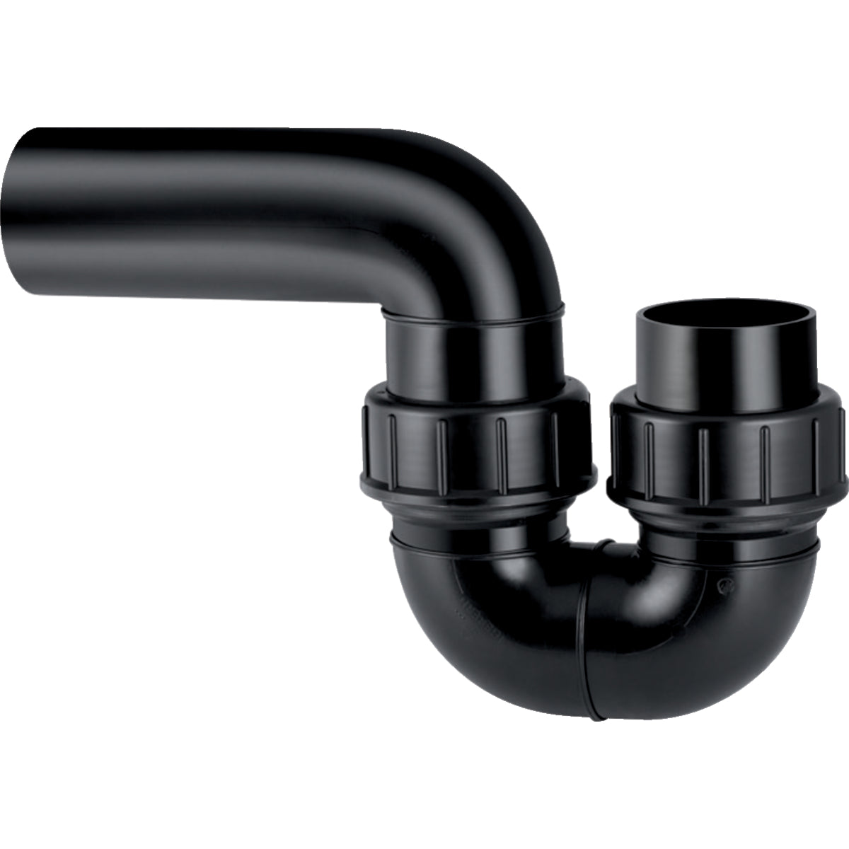GEBERIT GE PE Siphon mit Bundverschraubung d 110mm 367730 – 367.730.16.1