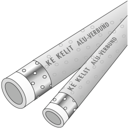 KE KELIT KE06 KELEN ALU Verbundrohr PN20 20x2,8 Länge 4m – 1652001