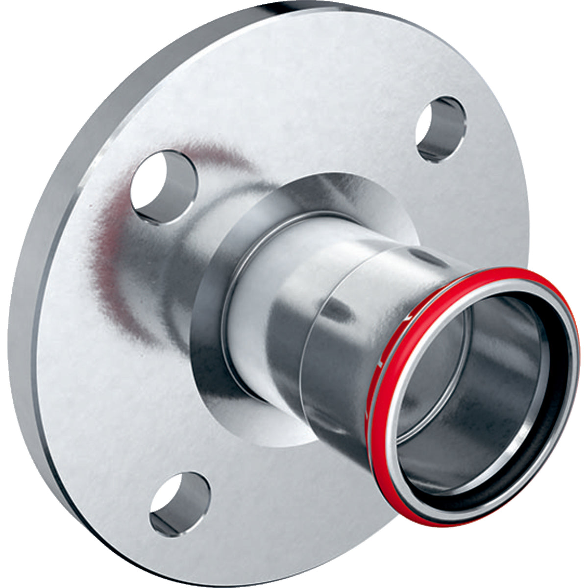 GEBERIT GE Mapress C-Stahl Flansch PN6 Pressmuffe d76,1mm verzinkt – 23749