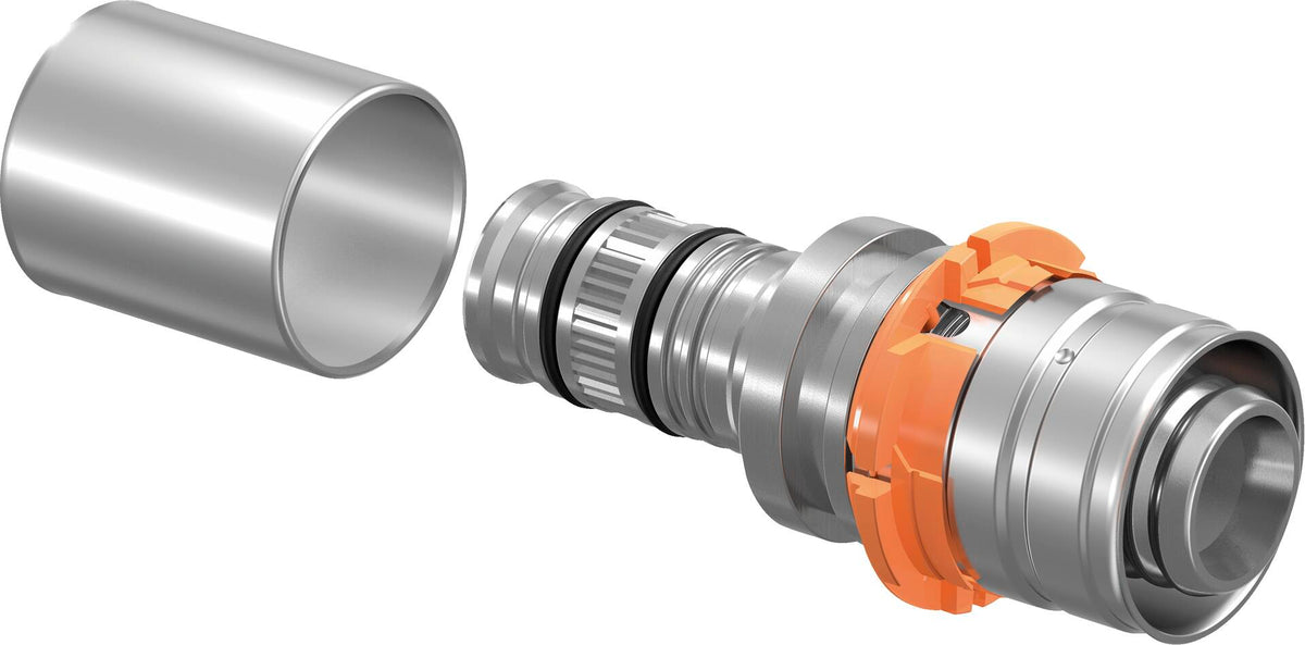 UPONOR Uponor System-Übergang MLC 25x25-26x3, auf Rapex Multi zum Pressen – 1015208