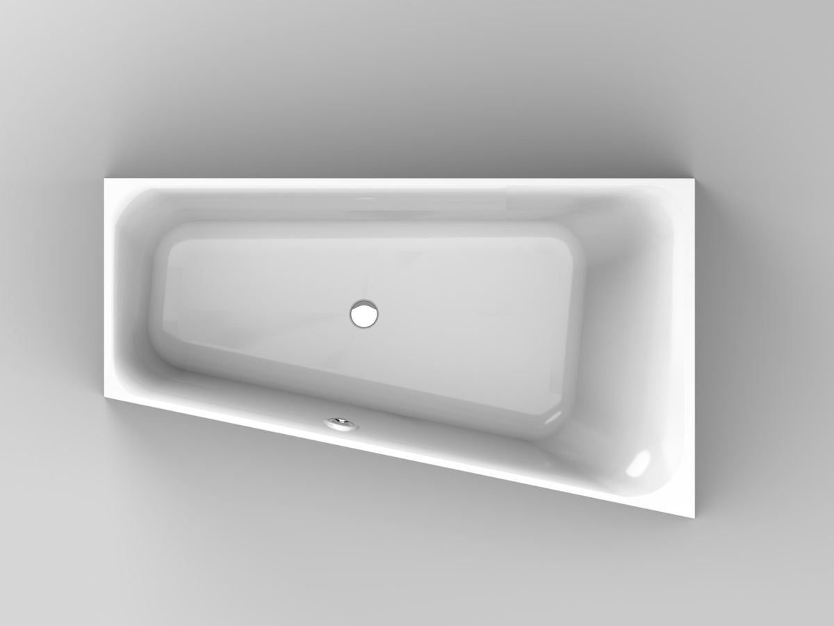 FEROTHENA Ferotehna Passion freist. TRAPEZ Wanne RECHTS 1650x950x620 cm – AA17023