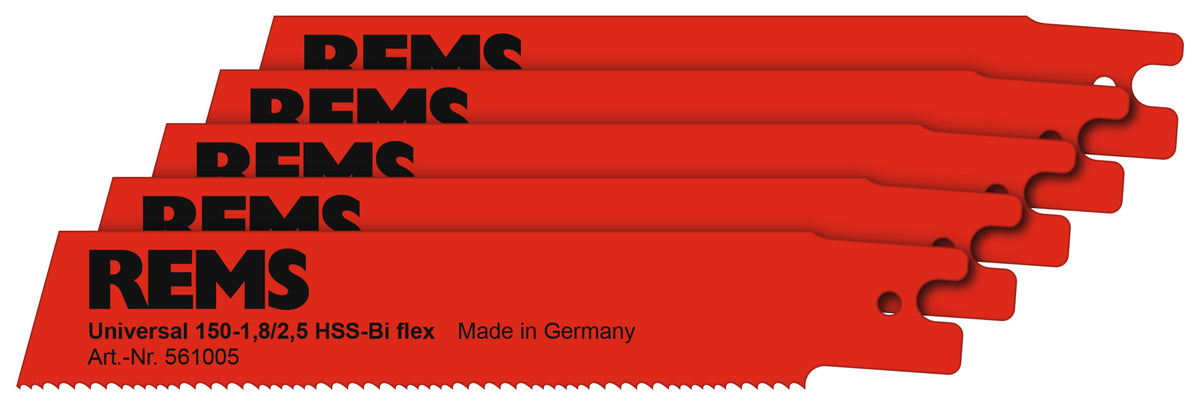 REMS REMS Universalsägeblatt 150-1,8/2,5, 5er-Pack – 561005 R05