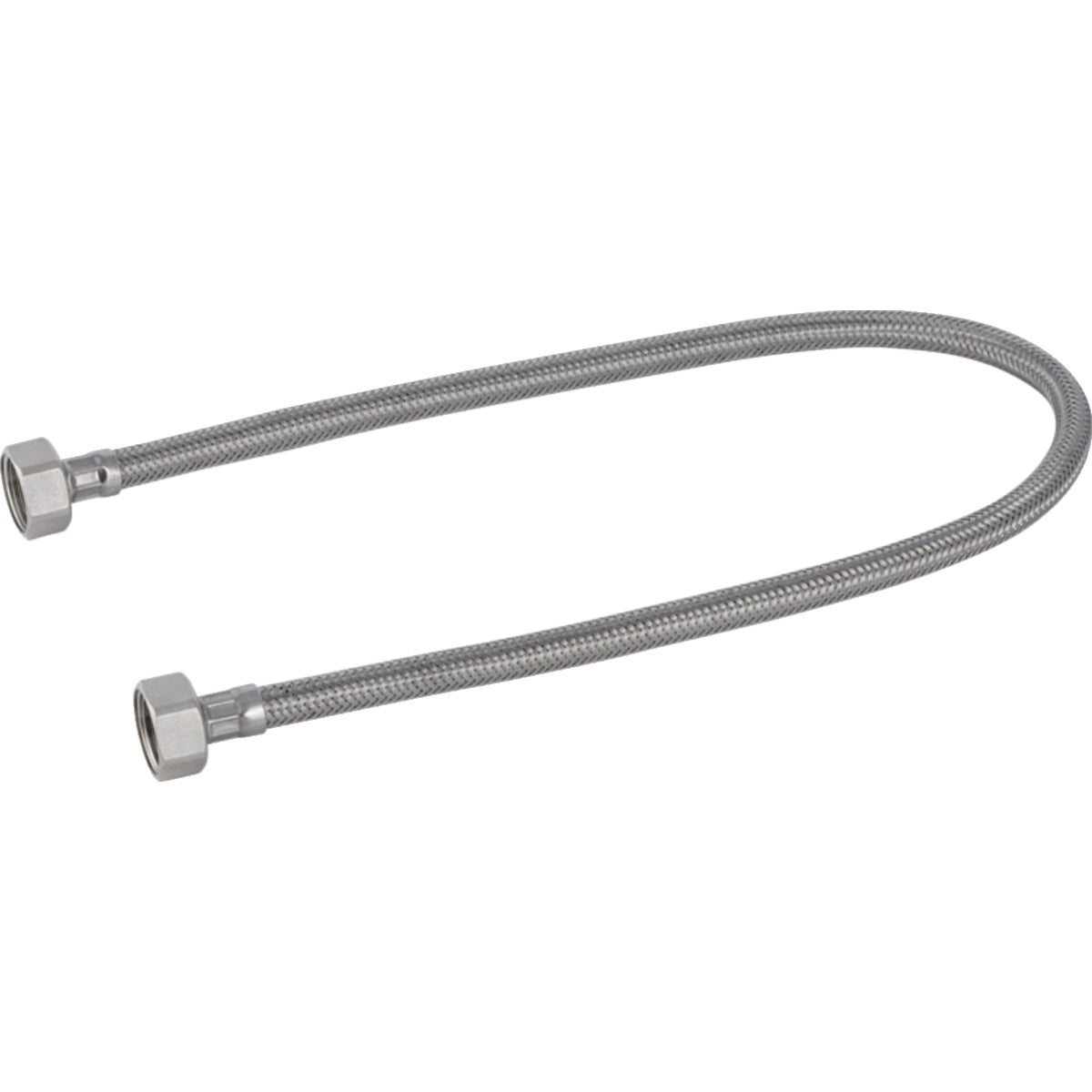 GEBERIT GE Panzerschlauch 3/4 Zoll zu Exzenter Delta 80cm x 3/4 – 150.991.00.1