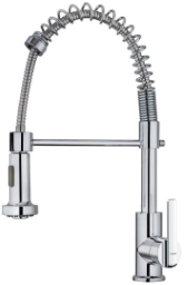Alva Juna Spltischarm. schwenkb. Federauslauf, Gesamth”he 42,8cm, Chrom - AQARJUSPT37