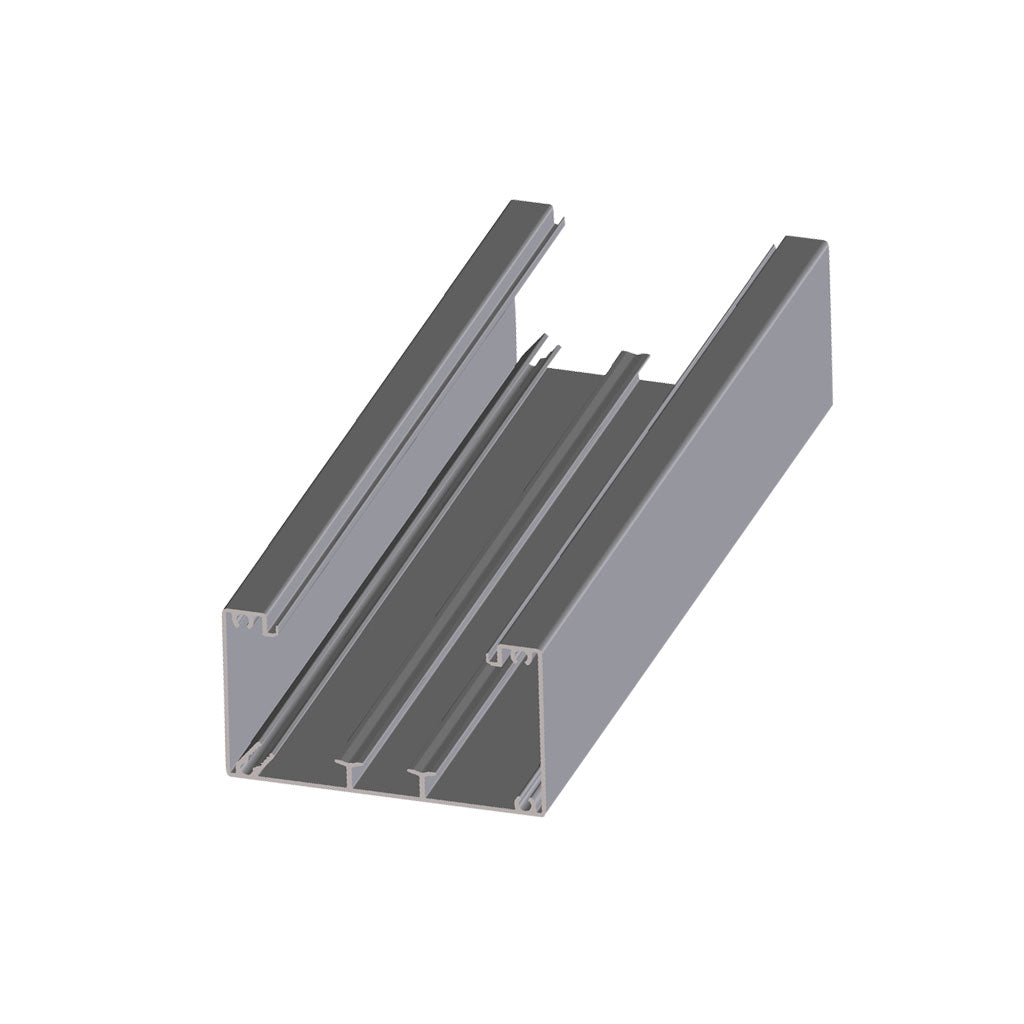 GGK BRA3 Alu Brüstungskanal Unterteil H=62 B=110mm, natureloxiert – 18270