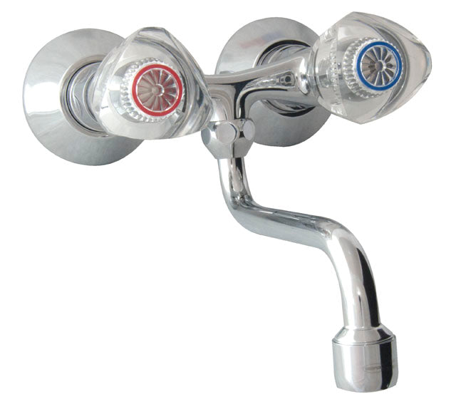 SCHMIEDL GS Spültischbatterie 1/2" mit Perla Düse Atmos Glasklar – GS1423P