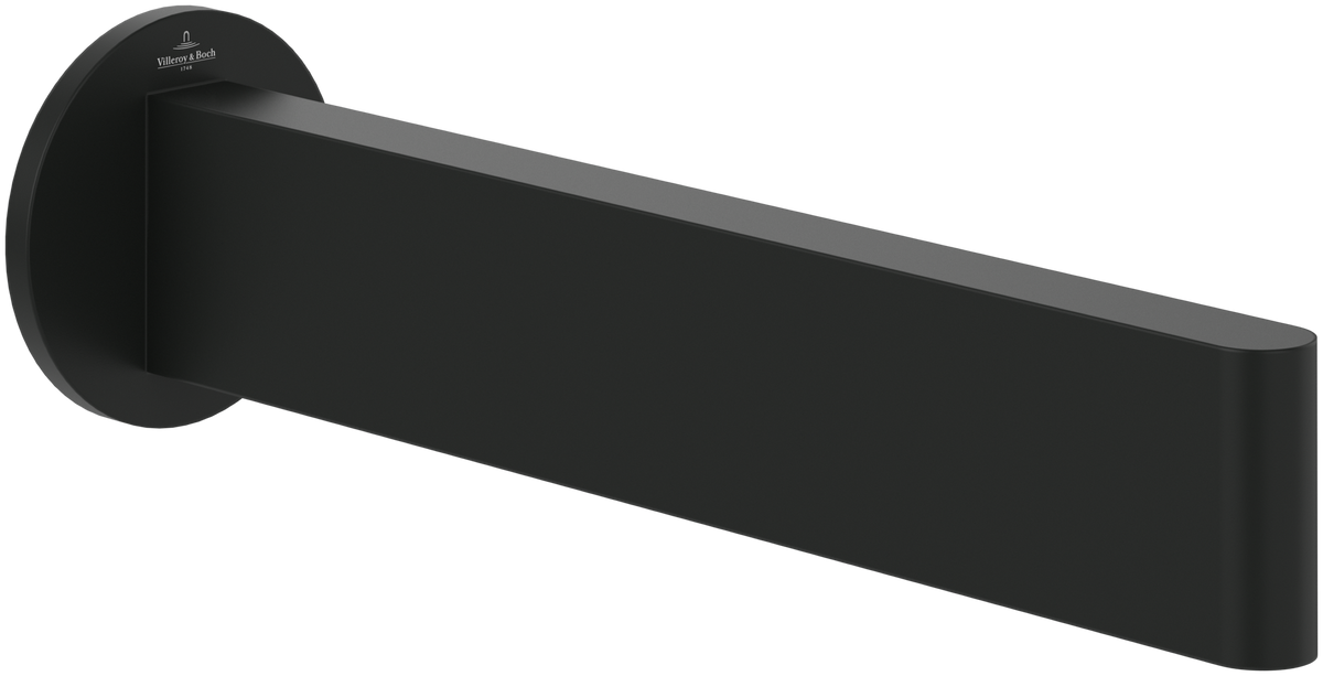 VILLEROY&BOCH V&B Passion Koll. 2 Wandarmatur 60x60x220mm für Wandm. Matt Black – BPPAARVK2WA1S