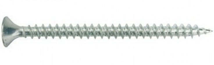 KELLNER&KUNZ Spanplattenschrauben m.Senkkopf Torx verz. 5x60 TX25 (250 Stück) – 01761560000250