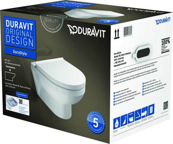 DURAVIT Duravit No.1 WC-Rimless Set – 45620900A1