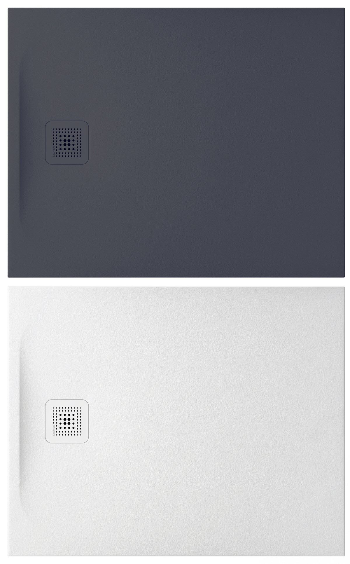 LAUFEN Laufen Passion Duschwanne aus Marbond 120 x 80 x 3,3cm,Ablauf kurze Seite,weiß – BPPABTL120.80W
