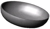 Alva Siederohrboden, EN10253-1, S235 42.4 x 2.6 mm, h= 21 mm - SRBO42