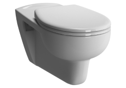 Alva Idea Wand-WC Flachspler Barrierefrei, Ausladung 70cm, Weiá - AQBFIDWWCF