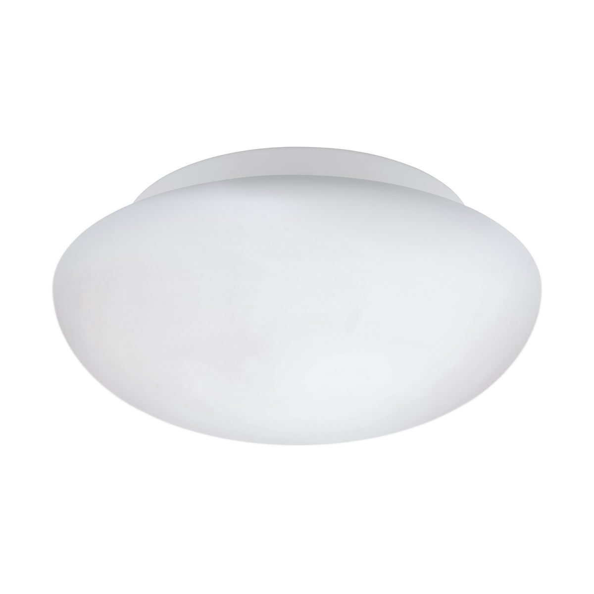 EGLO Wand-/Deckenleuchte opal weiß Ø280mm, 1x E27 (max.60W), IP20, SKI – 81636