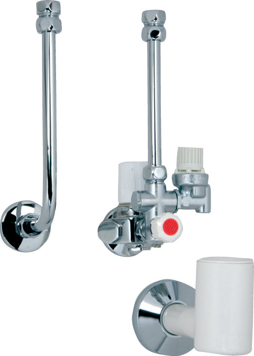 STROHM-MOFÉM ZRT. Teka Boiler-Anschlussgruppe mit 4 bar Druckminderventil, chrom – 1004181