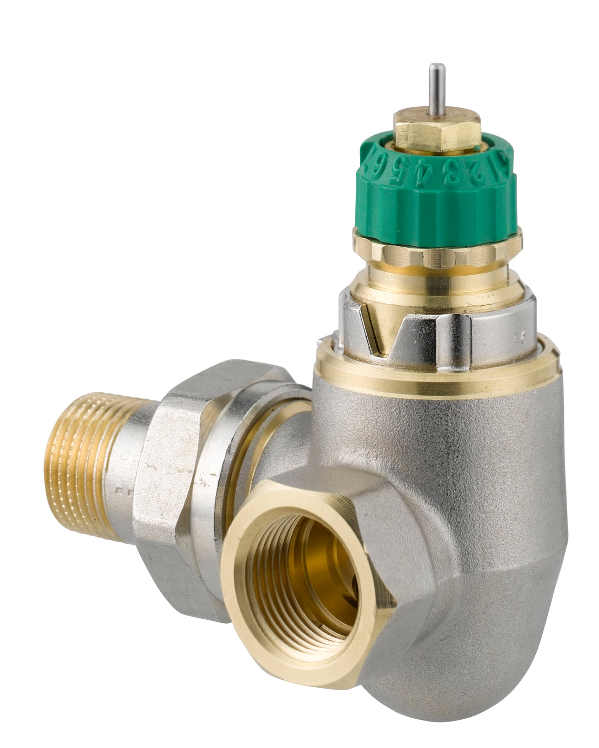 DANFOSS Danfoss Dynamic Valve RA-DV 15 druckunabhängig, R 1/2, WE li,vernickelt – 013G7720
