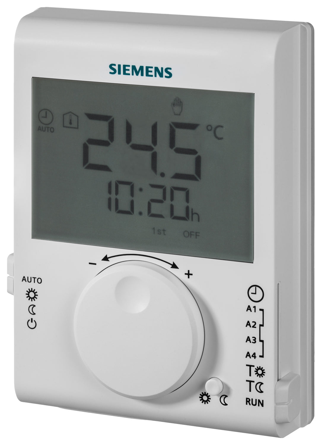 SIEMENS OESTERREICH Raumtemperaturregler LCD 5..30°C T/N 2-Pkt(TPI) – RDJ100