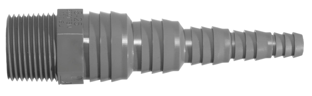 AIRFIT Pumpennippel Universal 34" AGx25-8mm PVC – 50017SN