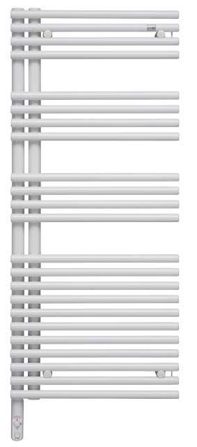ZEHNDER ZE HTW Forma Asym, rechts, elektr. LFAER-150-60/DD 1561x60x596, RAL9016 – ZF5A0360B100000