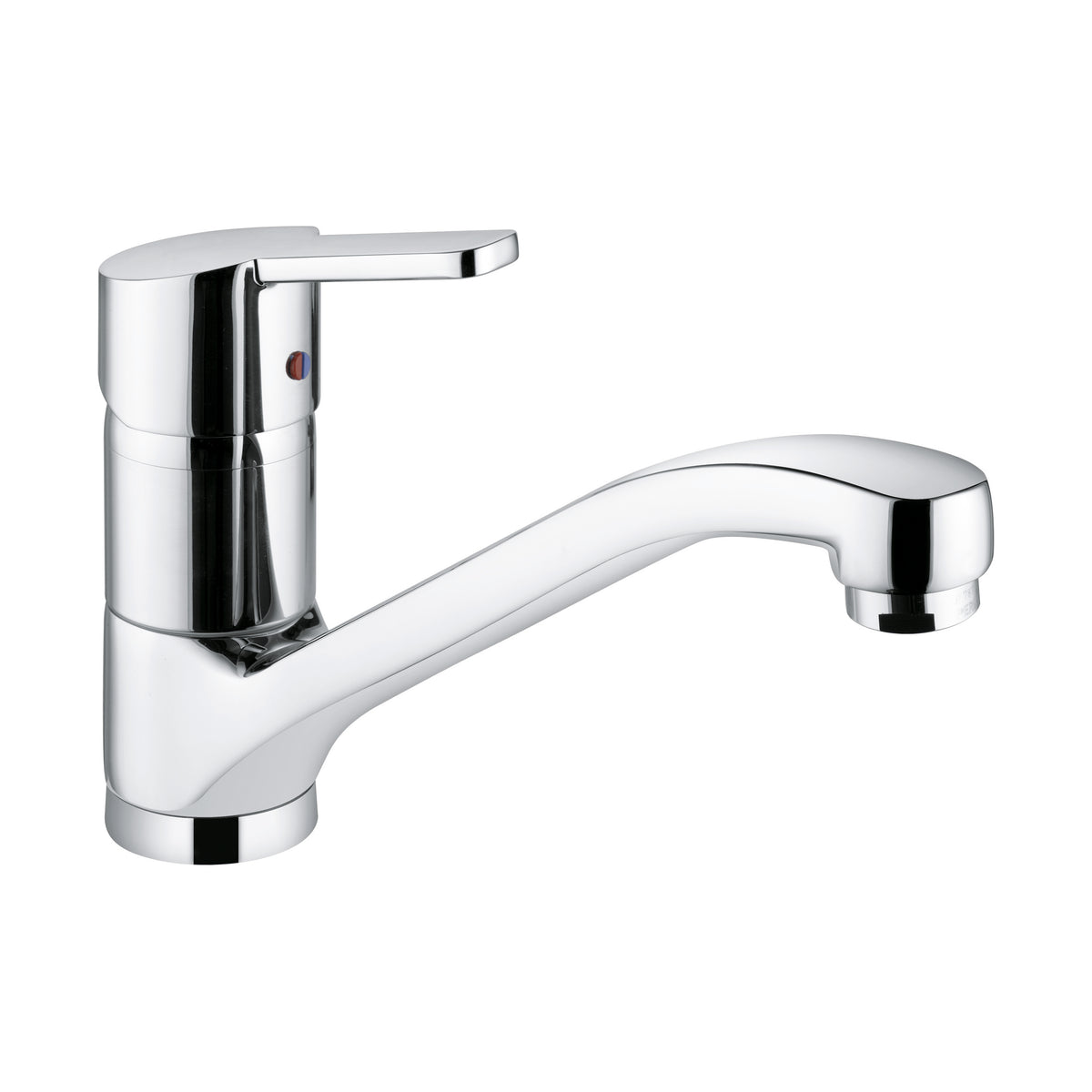 KLUDI Kludi Logo Neo Spültisch-Einhandmischer drucklos, chrom – 379190575