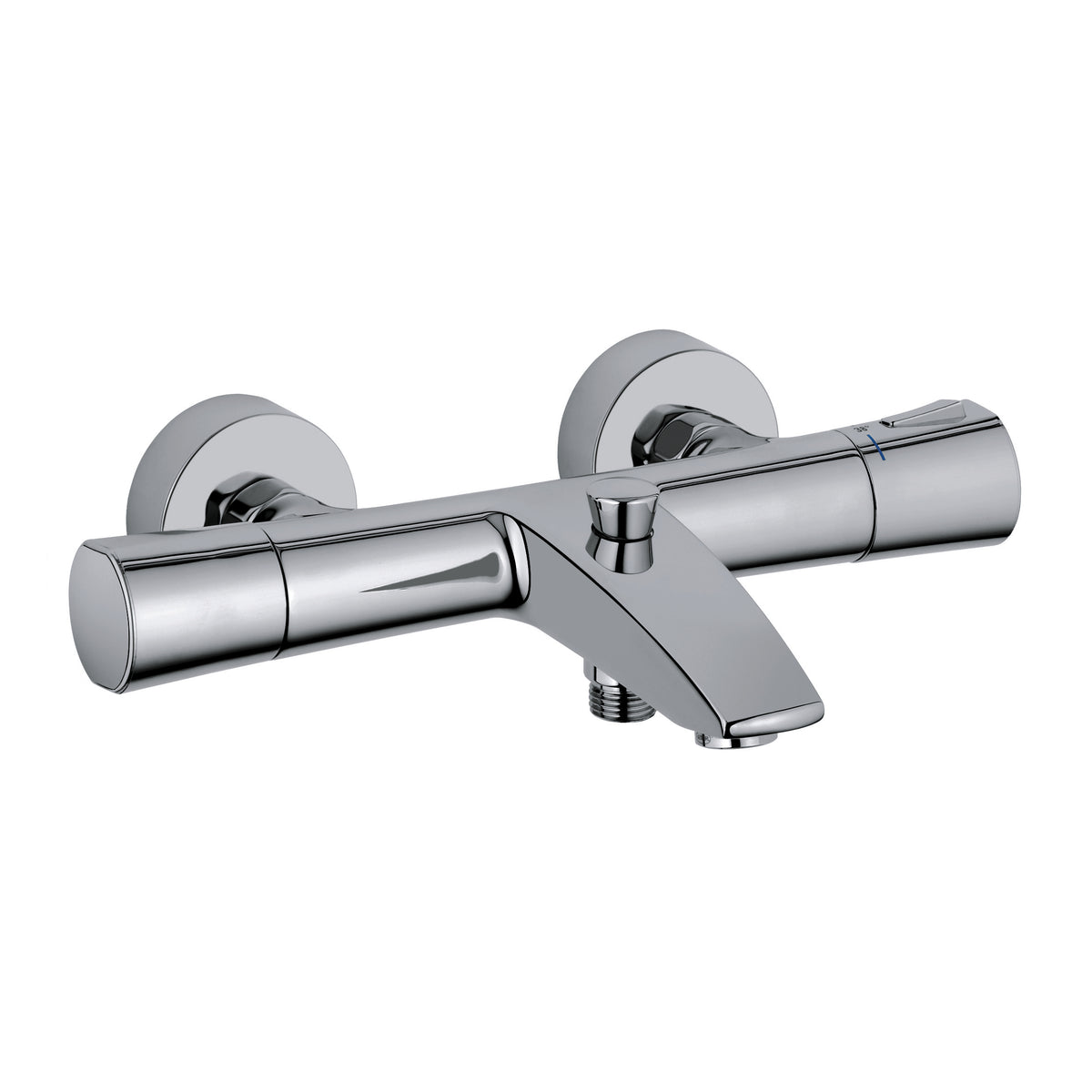 KLUDI Kludi Zenta Wannenf.u.Brause Thermostat DN15, chrom – 351010538