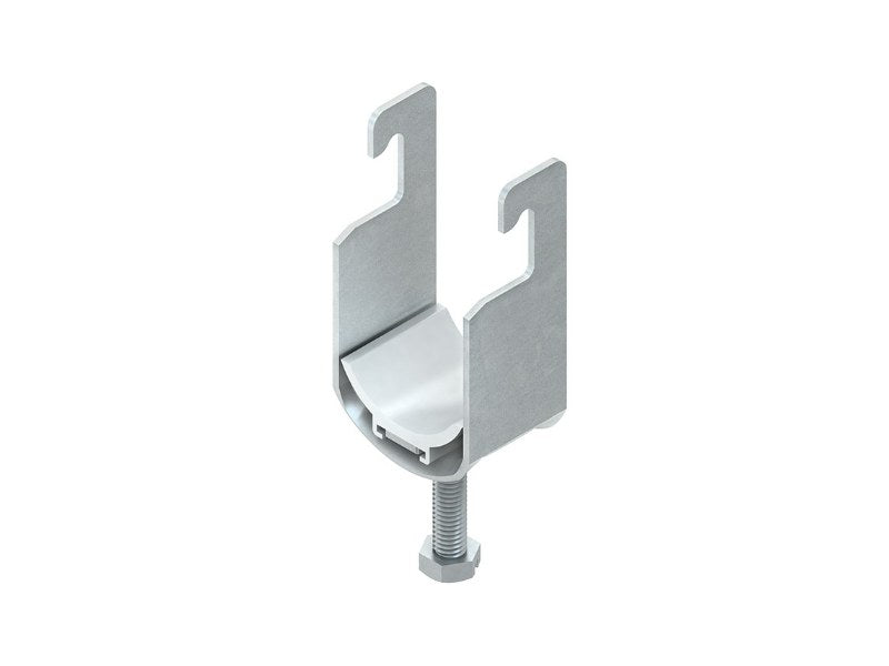 NIEDAX Kabelschelle E0 PVC-Wanne Ø22-26mm für C-Profil Schlitzweite 18-22 mm – BUK 26