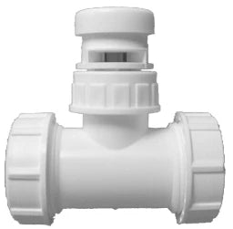 HUTTERER & LECHNER HL902T/30 Air admittance valve 1" with T-piece DN32x5/4' – HL902T/30