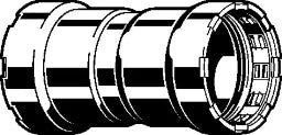 VIEGA Viega Sleeve with SC Megapress 4215 in 3/4 inch steel Zn-Ni coated – 694 760