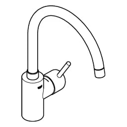GROHE Grohe Concetto Single-lever sink mixer – 32 661 003
