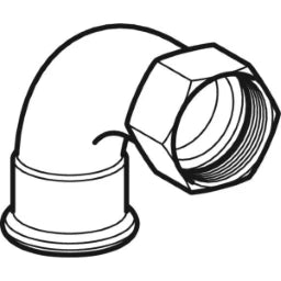 GEBERIT GE Mapress C-Stahl Uebergangsbogen 90 Gr. d35mm x Rp1 1/4 verzinkt – 20560