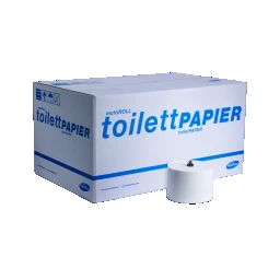 HAGLEITNER Hagleitner MultiRoll WC Papier 3lagig weiß, 32 Rollen pro Karton – 411080130000