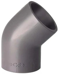 FISCHER GEORG GF Winkel 45° PVC-U d 75 – 721150112