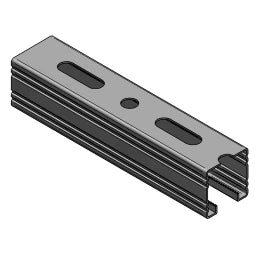 MEFA Montageschiene C-Profil, 45/45/1,5 mm L = 6m fbv – 082045615