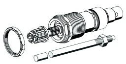 SCHELL SCHELL Oberteil mit Spindel zu aktueller Polararmatur – 22 235 00 99